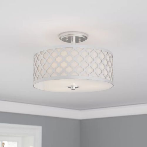 semi-flush mount ceiling light
