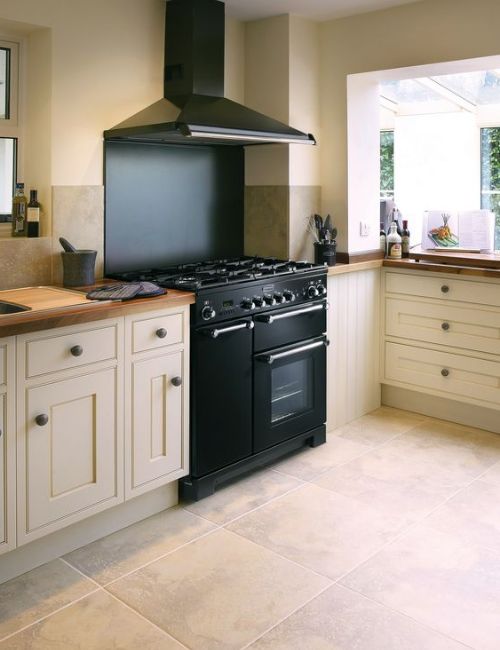 cream coloured kitchen