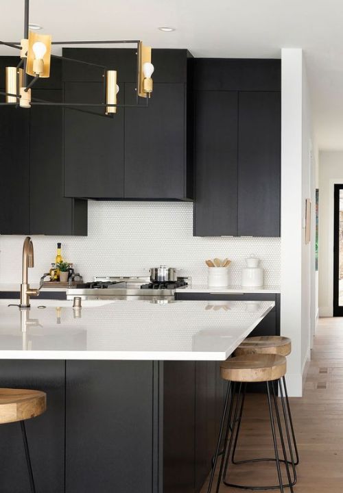 Black Kitchen Color Scheme