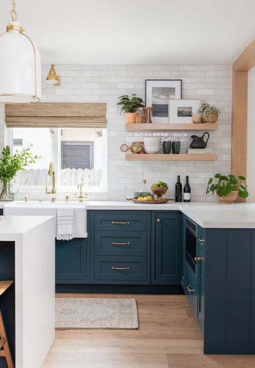 Blue Kitchen Color Scheme