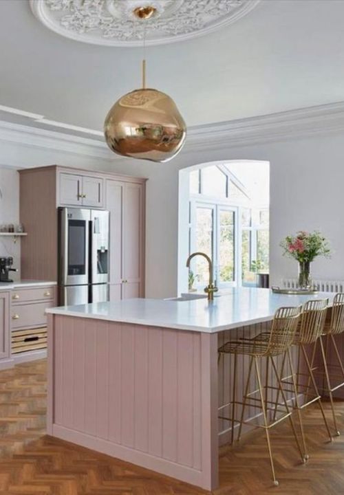 Pink Kitchen Color Scheme