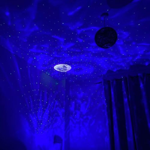 Starry Night Light with Star and Ocean Wave Projector