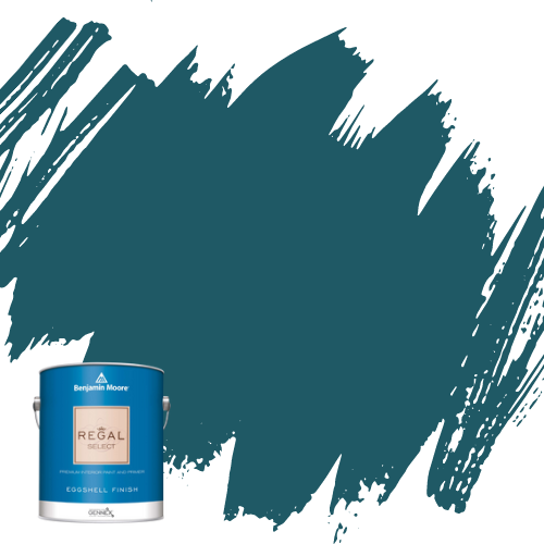 galapagos turquoise interior paint