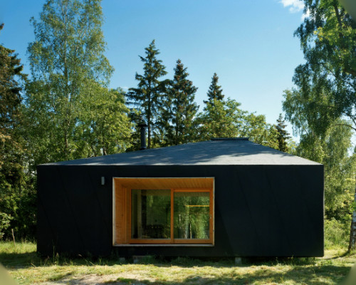 minimalist modern summer house