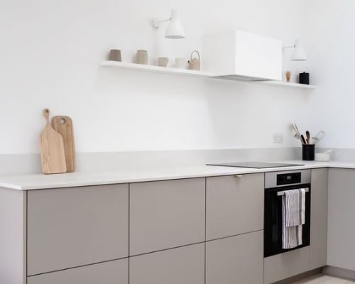 minimalist kitchen extension